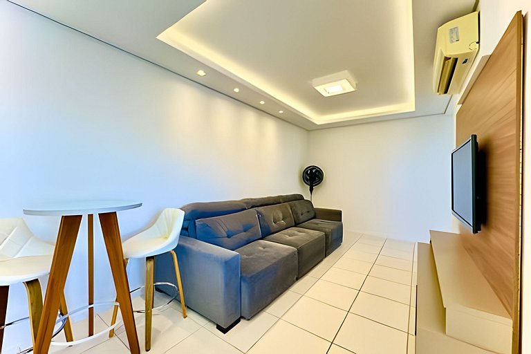 A 150 m PRAIA c/ Wi-Fi Churrasqueira – STR1203 T2