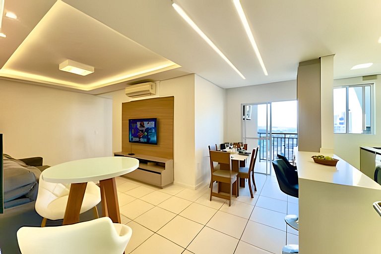 A 150 m PRAIA c/ Wi-Fi Churrasqueira – STR1203 T2