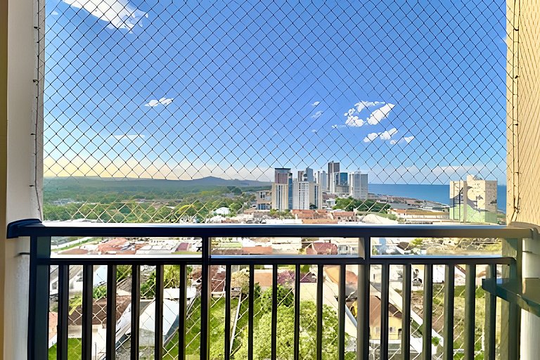 A 150 m PRAIA c/ Wi-Fi Churrasqueira – STR1203 T2