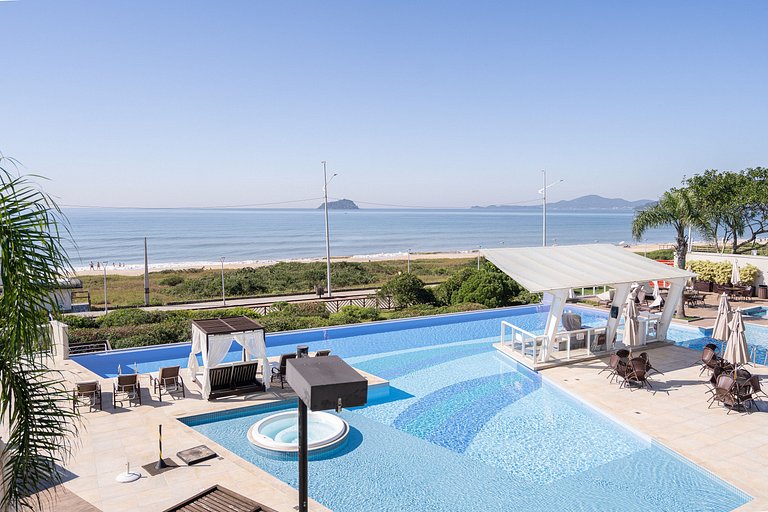Home Club Pé na areia Lazer completo Bal Piçarras