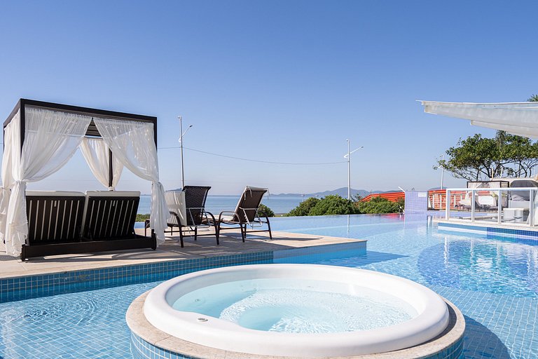 Home Club Pé na areia Lazer completo Bal Piçarras