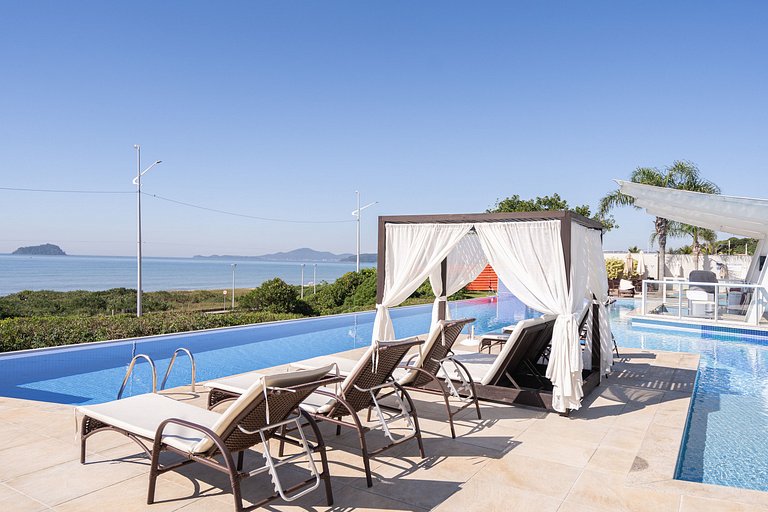 Frente Mar | Varanda Gourmet | Piscina Infinita