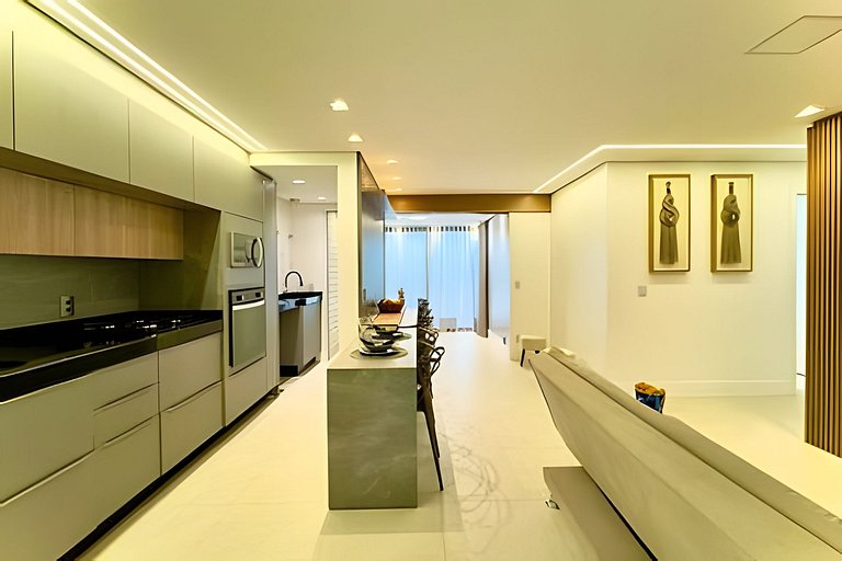 Vista Mar Conforto Piscina e Acesso Direto à Praia