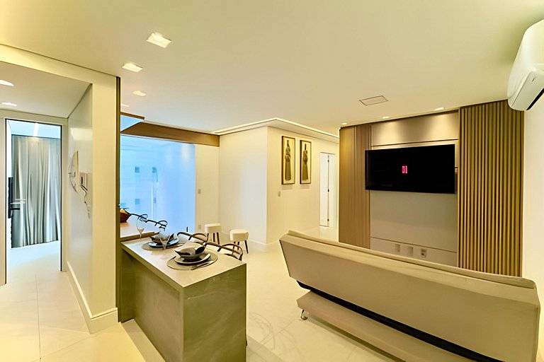 Vista Mar Conforto Piscina e Acesso Direto à Praia