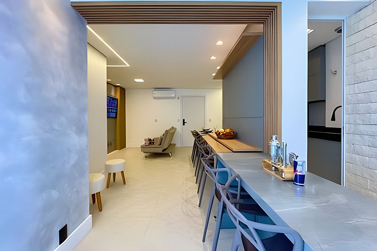 Vista Mar Conforto Piscina e Acesso Direto à Praia