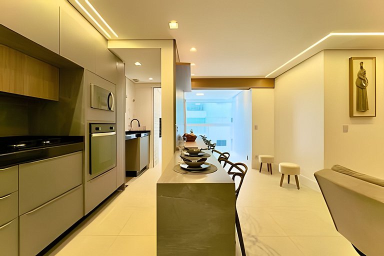 Vista Mar Conforto Piscina e Acesso Direto à Praia