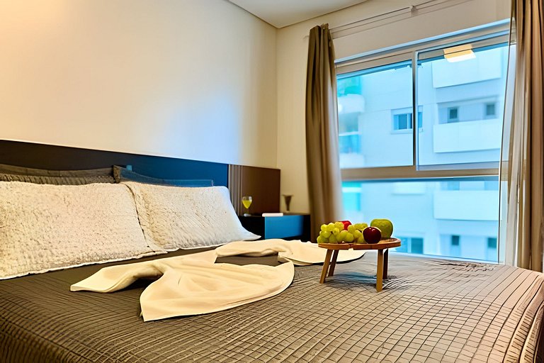 Vista Mar Conforto Piscina e Acesso Direto à Praia