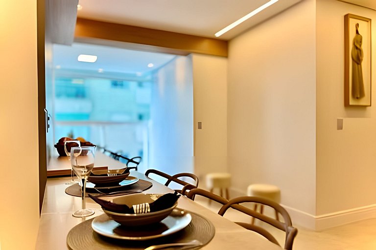 Vista Mar Conforto Piscina e Acesso Direto à Praia