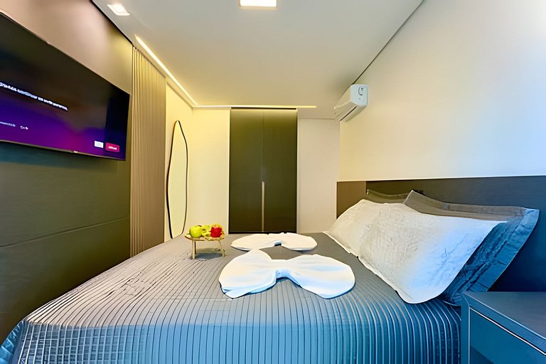 Vista Mar Conforto Piscina e Acesso Direto à Praia