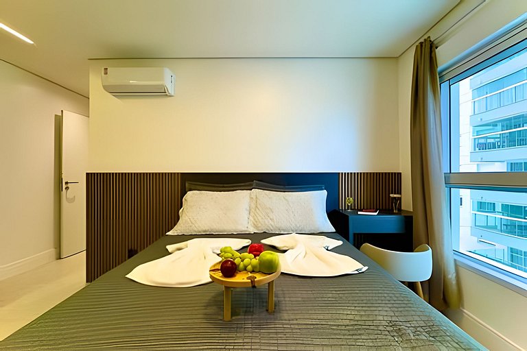 Vista Mar Conforto Piscina e Acesso Direto à Praia