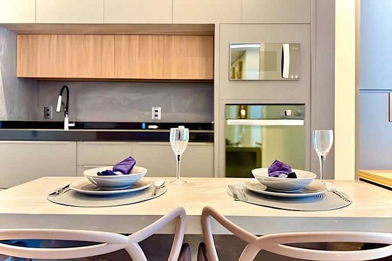 Vista Mar Conforto Piscina e Acesso Direto à Praia