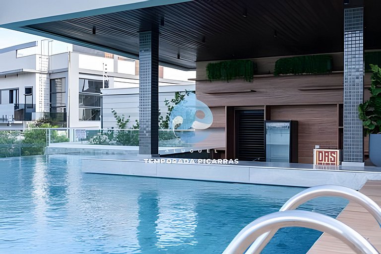 Vista Mar Conforto Piscina e Acesso Direto à Praia