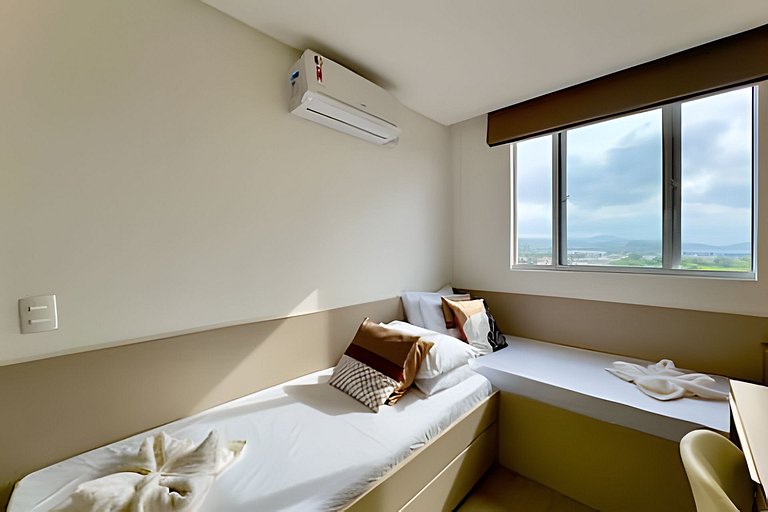 Vista Mar Piscina e Churrasqueira 150m da Praia