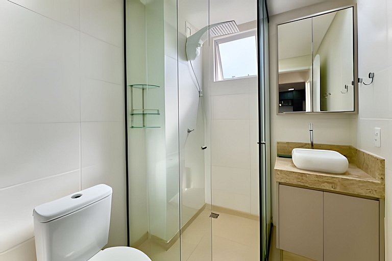 Vista Mar Piscina e Churrasqueira 150m da Praia