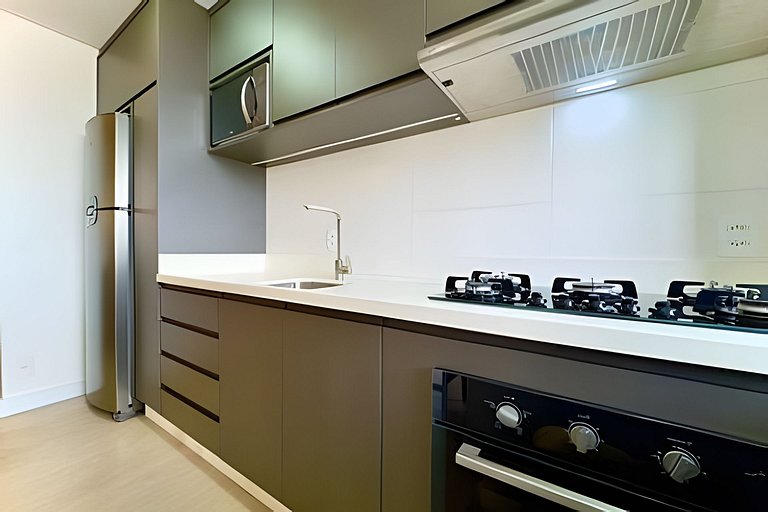 Vista Mar Piscina e Churrasqueira 150m da Praia