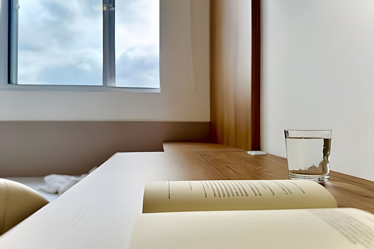 Vista Mar Piscina e Churrasqueira 150m da Praia