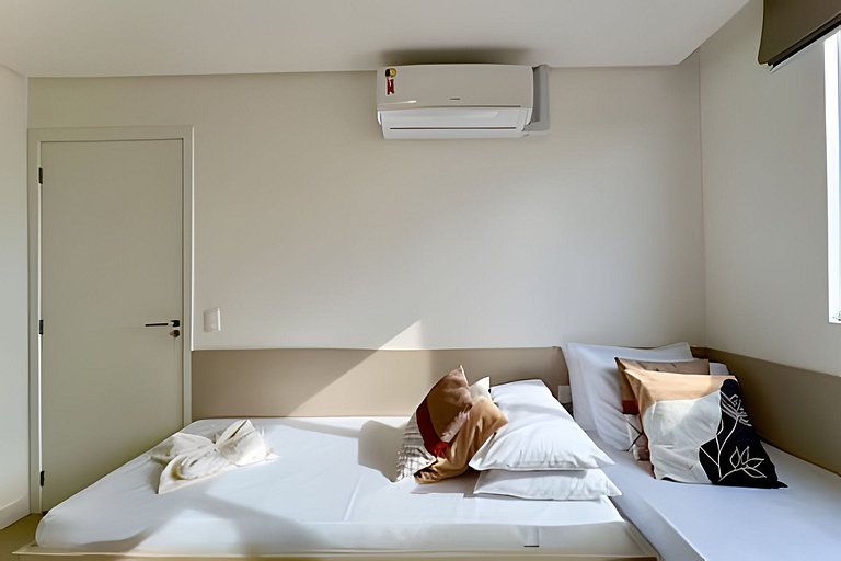 Vista Mar Piscina e Churrasqueira 150m da Praia