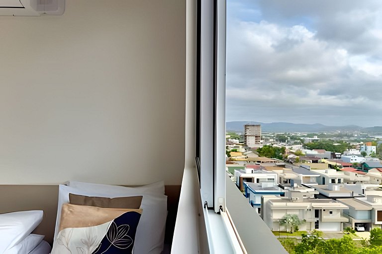 Vista Mar Piscina e Churrasqueira 150m da Praia