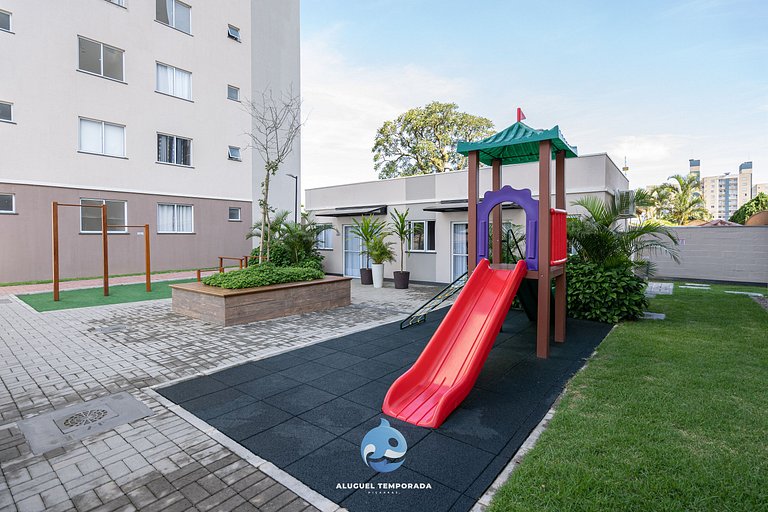 Apto c/ Piscina e Churrasqueira a 150 m da PRAIA