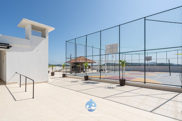 Apto c/ Piscina e Churrasqueira a 150 m da PRAIA