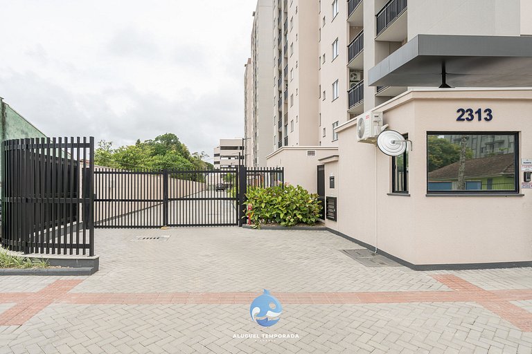 Apto c/ Piscina e Churrasqueira a 150 m da PRAIA