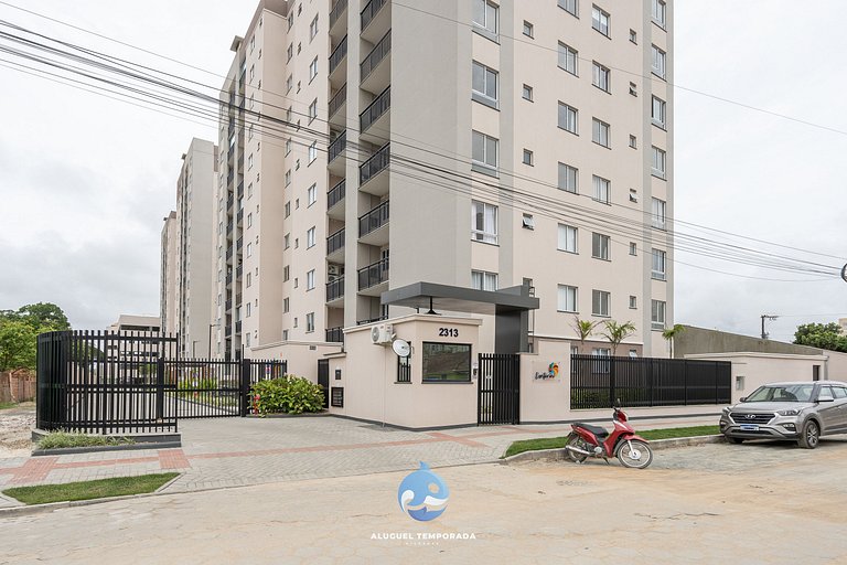 Apto c/ Piscina e Churrasqueira a 150 m da PRAIA