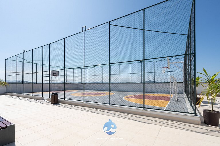 A 150 m Praia c/Piscina e Wi-FI e churrasqueira