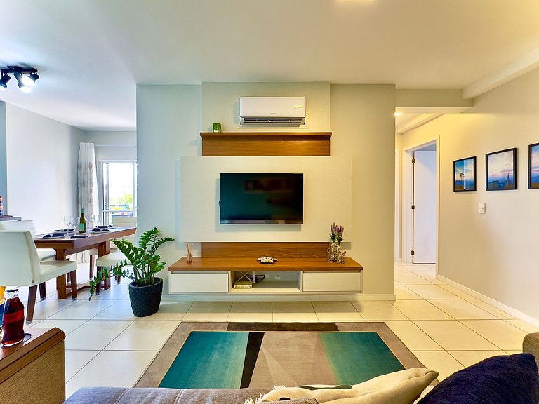 Apto a150 m Praia Piscina Wi-fi 5G Portaria24h