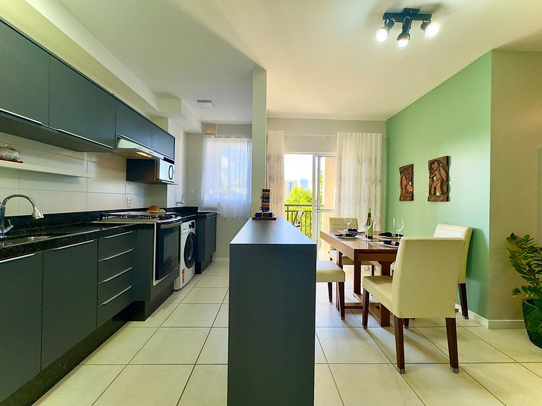 Apto a150 m Praia Piscina Wi-fi 5G Portaria24h