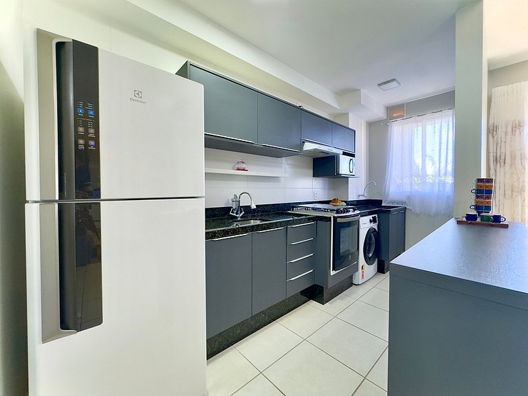 Apto a150 m Praia Piscina Wi-fi 5G Portaria24h