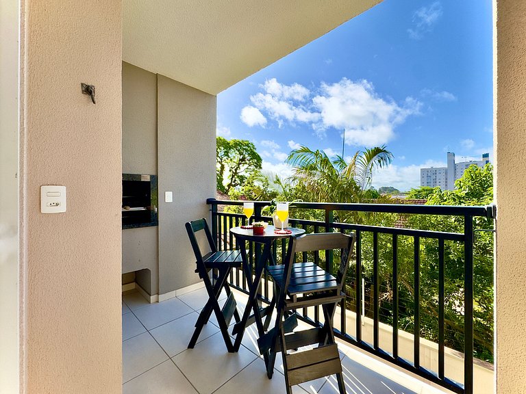 Apto a150 m Praia Piscina Wi-fi 5G Portaria24h