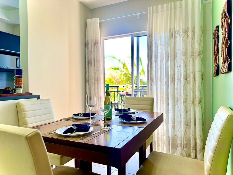 Apto a150 m Praia Piscina Wi-fi 5G Portaria24h