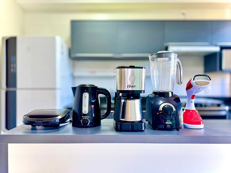 Apto a150 m Praia Piscina Wi-fi 5G Portaria24h