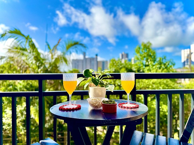 Apto a150 m Praia Piscina Wi-fi 5G Portaria24h