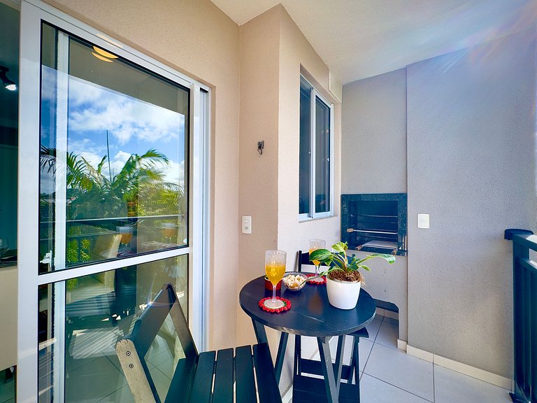 Apto a150 m Praia Piscina Wi-fi 5G Portaria24h