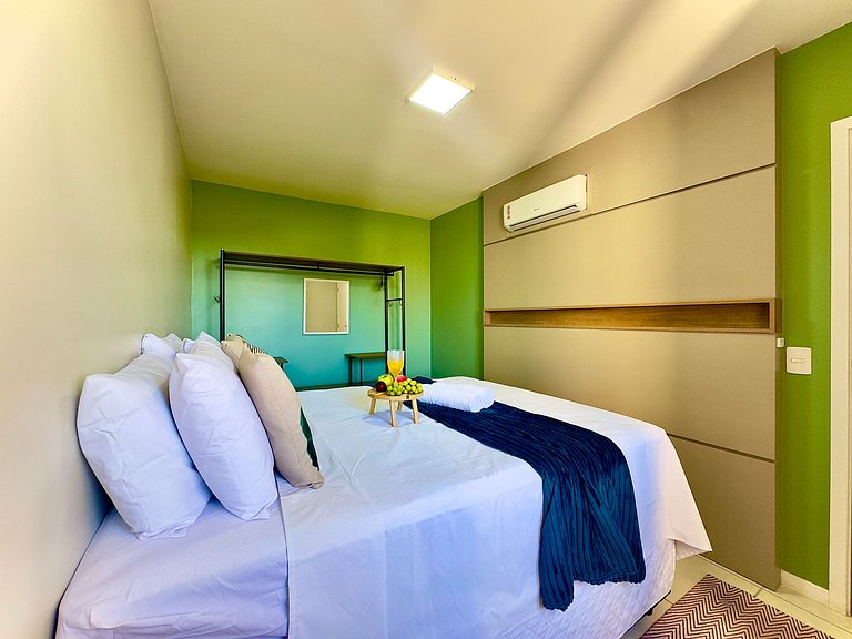 Apto a150 m Praia Piscina Wi-fi 5G Portaria24h