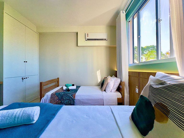 Apto a150 m Praia Piscina Wi-fi 5G Portaria24h