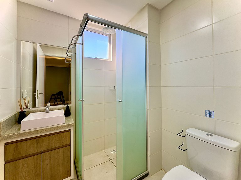 Apto a150 m Praia Piscina Wi-fi 5G Portaria24h