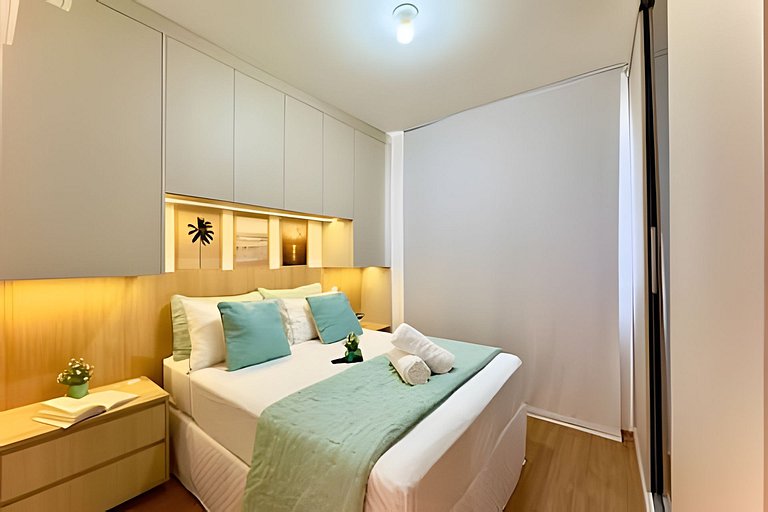 Pé na Areia c/ Piscina e Churrasqueira Privativa.