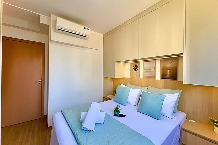 Pé na Areia c/ Piscina e Churrasqueira Privativa.