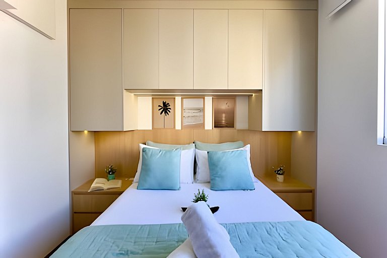 Pé na Areia c/ Piscina e Churrasqueira Privativa.