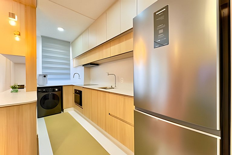 Pé na Areia c/ Piscina e Churrasqueira Privativa.