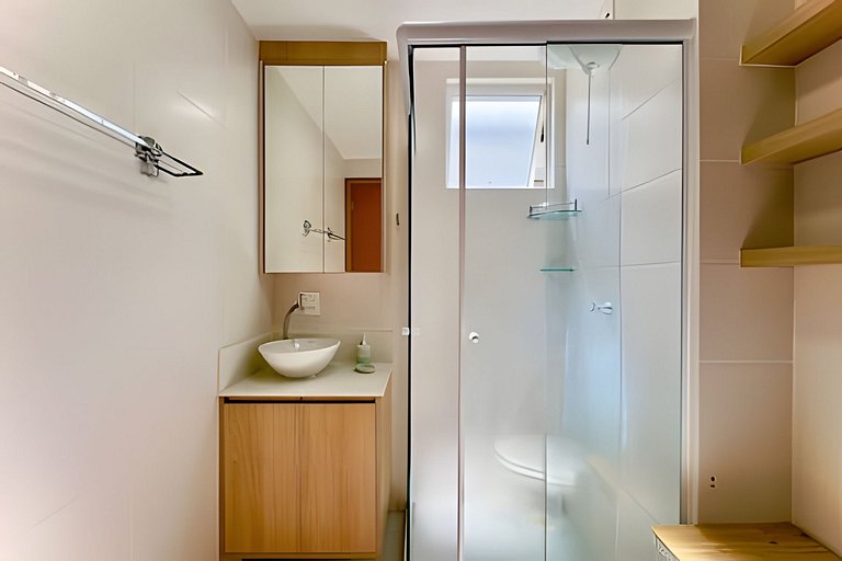 Pé na Areia c/ Piscina e Churrasqueira Privativa.