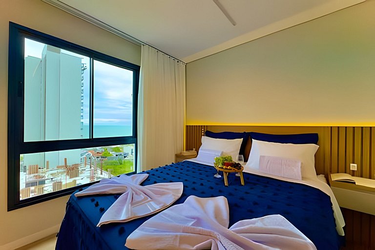 Vista Mar Churrasqueira Privativa Centro Piçarras