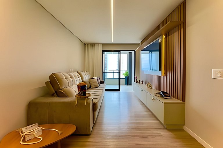 Vista Mar Churrasqueira Privativa Centro Piçarras