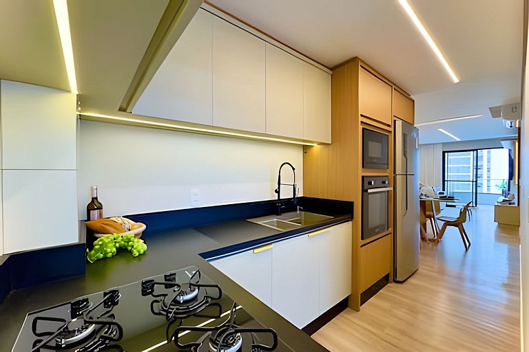 Vista Mar Churrasqueira Privativa Centro Piçarras