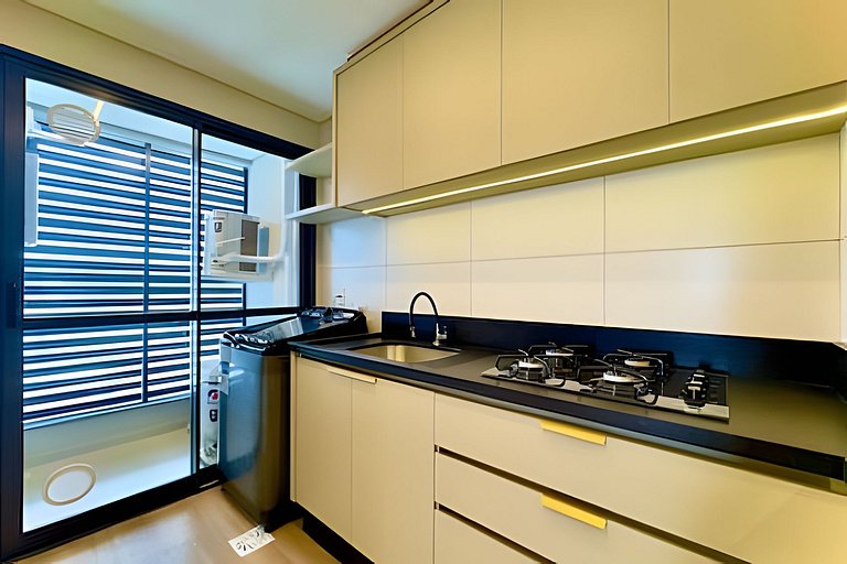 Vista Mar Churrasqueira Privativa Centro Piçarras