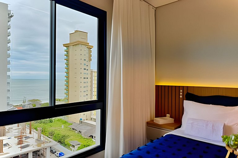 Vista Mar Churrasqueira Privativa Centro Piçarras