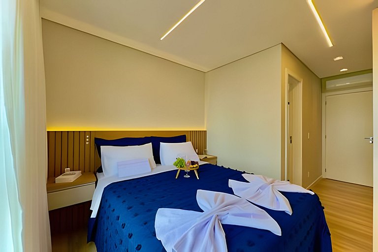 Vista Mar Churrasqueira Privativa Centro Piçarras