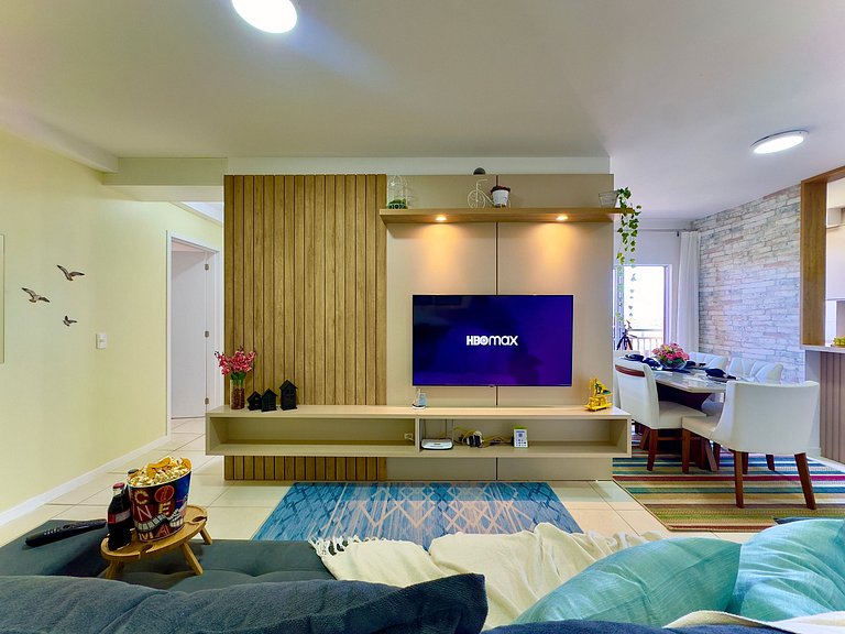 A 150m PRAIA c/Piscina Churrasqueira Wi-Fi